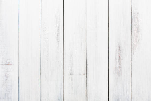 istock White natural painted wood texture and background. 811240712