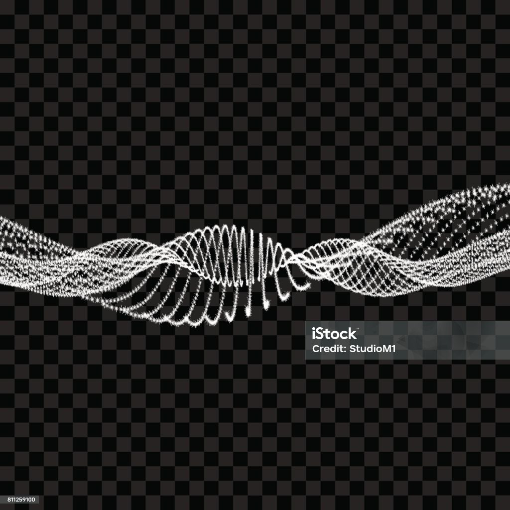 Point Flow Point Flow Design Template 3d Abstract Vector Illustration Stock ...