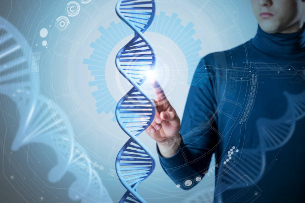 genetic technology concept, gene engineering, 3d rendering, abstract image visual genetic technology concept, gene engineering, 3d rendering, abstract image visual genetic screening stock pictures, royalty-free photos & images