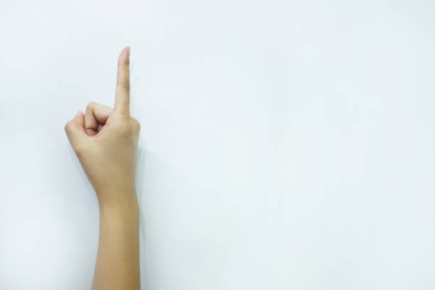 istock hand sign meaning number one 811277478