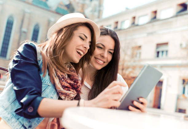 istock Friends relaxing in the city 811280362