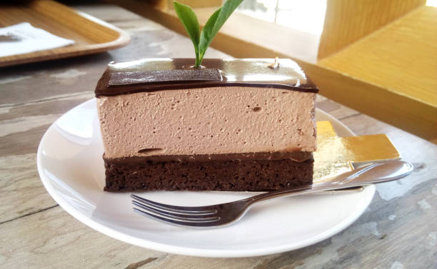 istock Brownie Chocolate Cream Cake 811298674