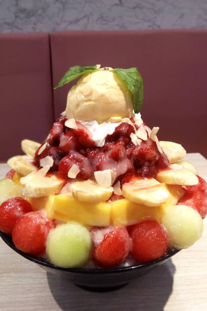 Bing su: Korean shaved ice dessert