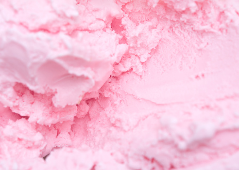 strawberry ice cream background