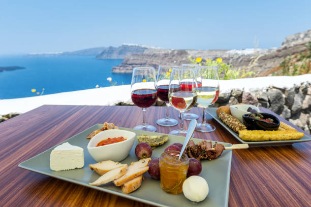 istock Greek snack & wines 811358296