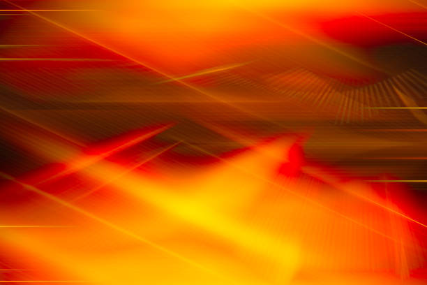 istock Blurred beautiful abstract yellow and red background 811388720