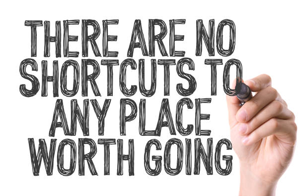 istock There Are No Shortcuts To Any Place Worth Going 811400562