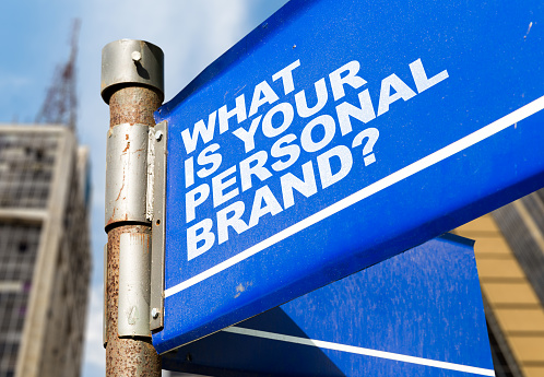 What is Your Personal Brand? road sign