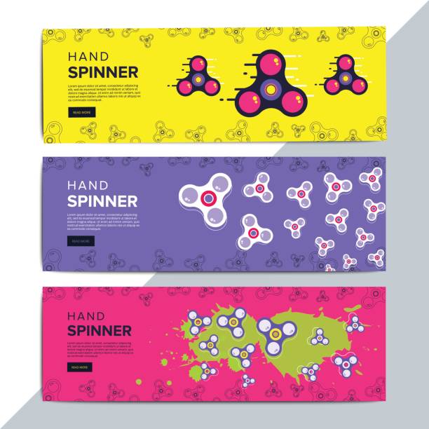 Spinner Ad 60+ Sign Spinner Advertising Stock Illustrations, Royalty-Free Vector ...