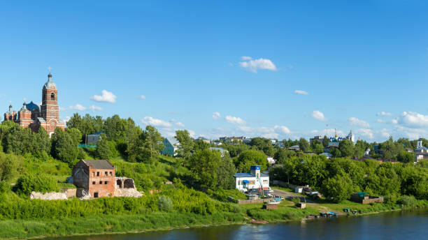 istock Panorama of the city Kovrov 811410846
