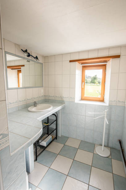 istock Bathroom, French house 811441904
