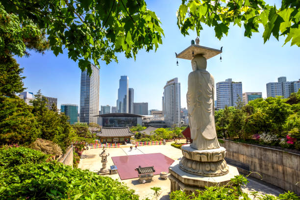 istock Bongeunsa temple, Seoul, Korea 811463186