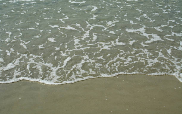 istock wave of sand,sand back ground 811470750