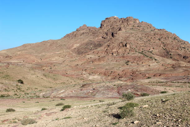 istock Jabal Haroun (Aaron's mountain) in Petra, Jordan 811471080