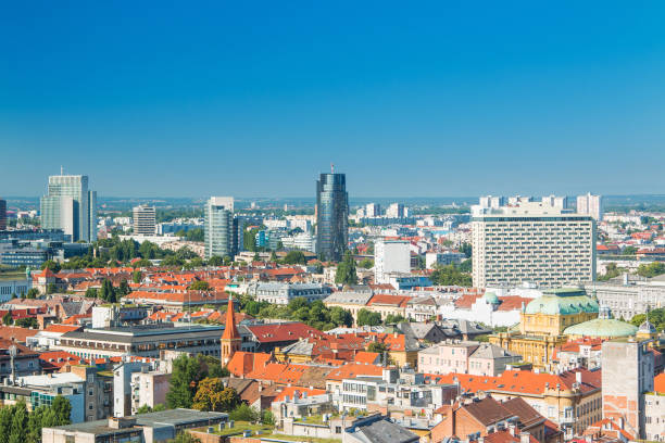 istock Zagreb down town, Croatia capital 811475938