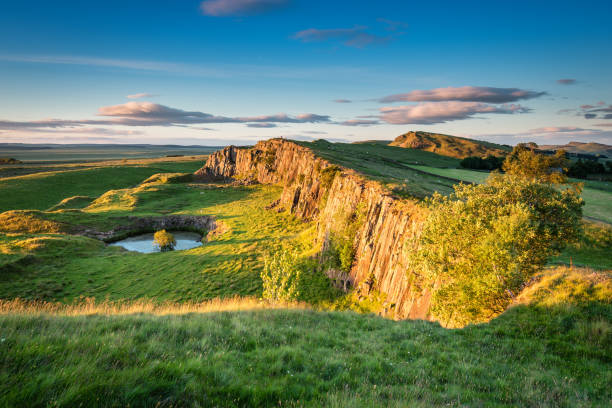 istock Walltown Crags below Hadrian's Wall 811489910