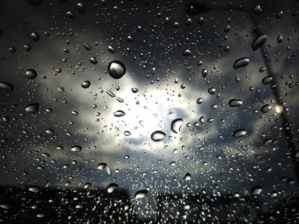 istock After the storm behind the window 811496998
