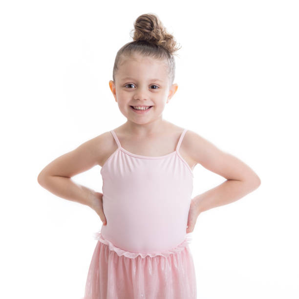 istock Young ballerina stands with her hands on her hips 811544954