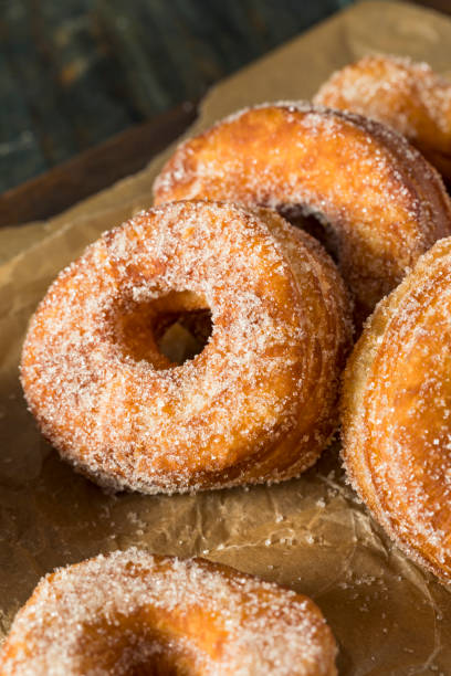 istock Homemade Sugary Cronut Donuts 811605782