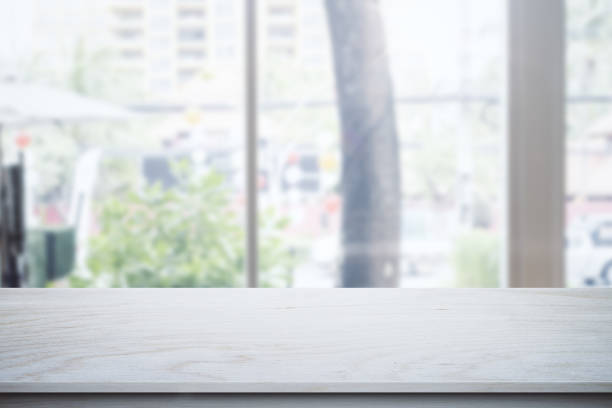 istock Wooden surface on outdoor background 811628348