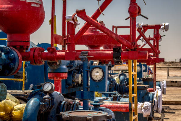 istock Oil Industry Equipment - Mud Pump 811644640