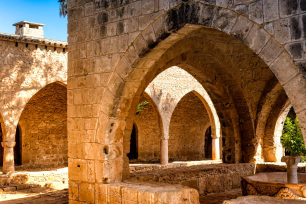 istock Fountain House at Ayia Napa Monastery. Cyprus 811649274