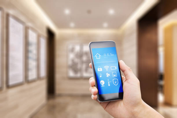 istock mobile phone in smart home 811707138