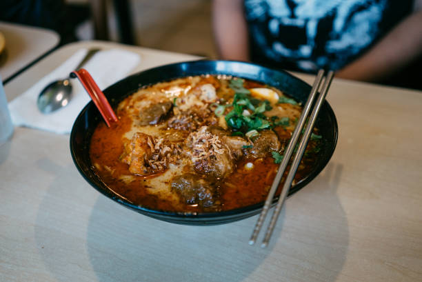 istock Beef brisket laksa with vermicelli 811709466