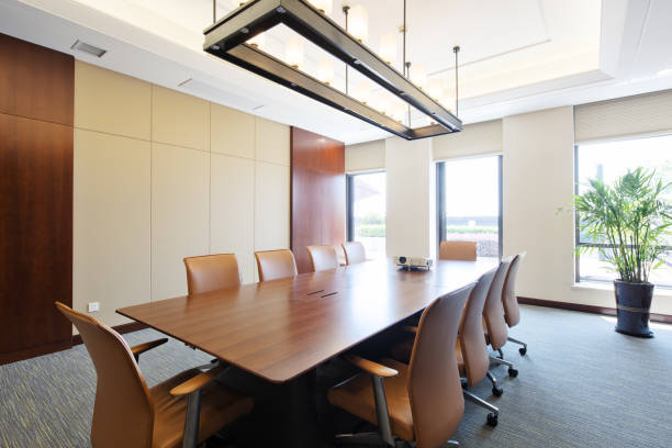 istock interior of modern meeting room 811750454