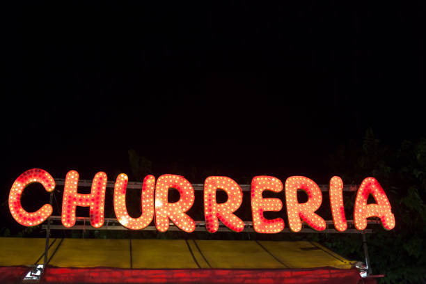 istock Churreria sign in Spain 811792830