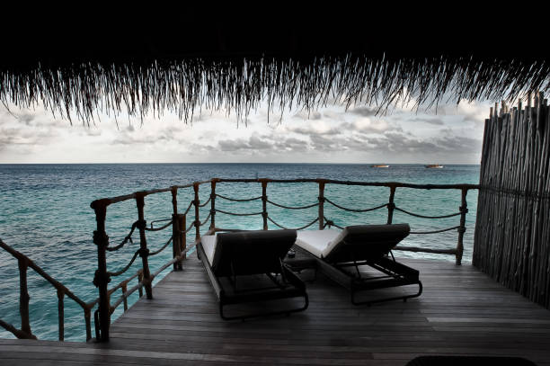 istock water villas in the Maldives 811798000