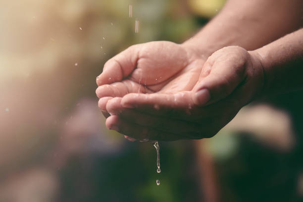 istock A still shot of a Splashing Water on Hand 811798020