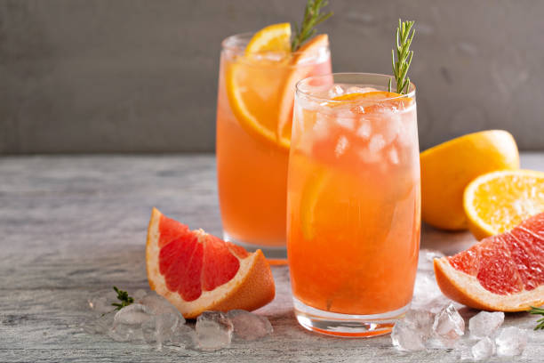 istock Citrus cocktail with grapefruit and orange 811808222