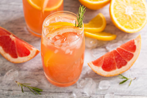 istock Citrus cocktail with grapefruit and orange 811808268