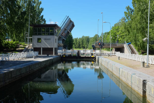 istock Vaaksy Canal between two big lakes (Vesijarvi and Paijanne). Finland. 811811158
