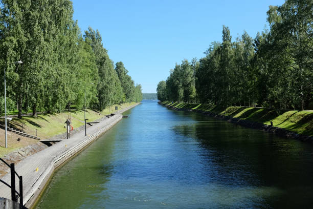 istock Vaaksy Canal between two big lakes (Vesijarvi and Paijanne). Finland. 811811166