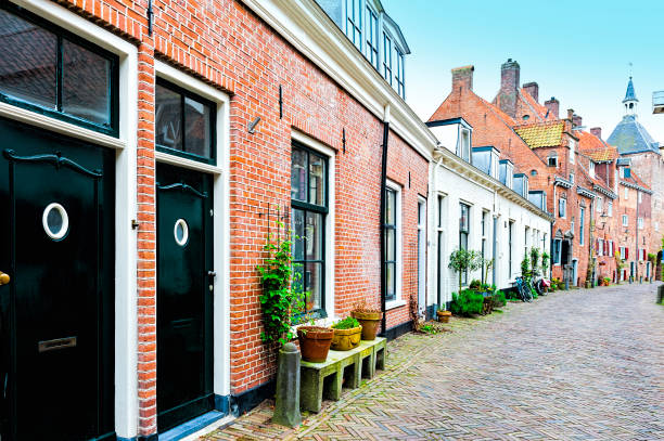 istock Typical houses in Holland 811818684