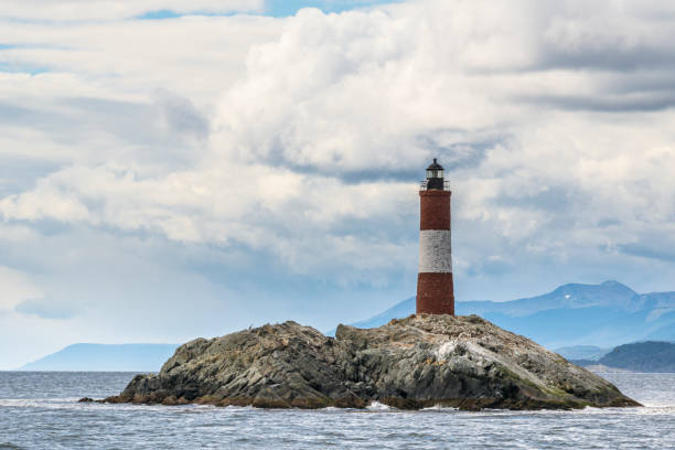istock Lighthouse in the Beagle Channel, Ushuaia, Argentina (Tierra del Fuego) 811818712