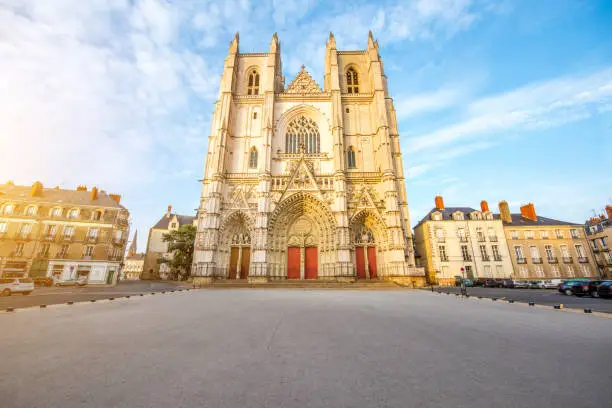 Photo of Nantes city in France