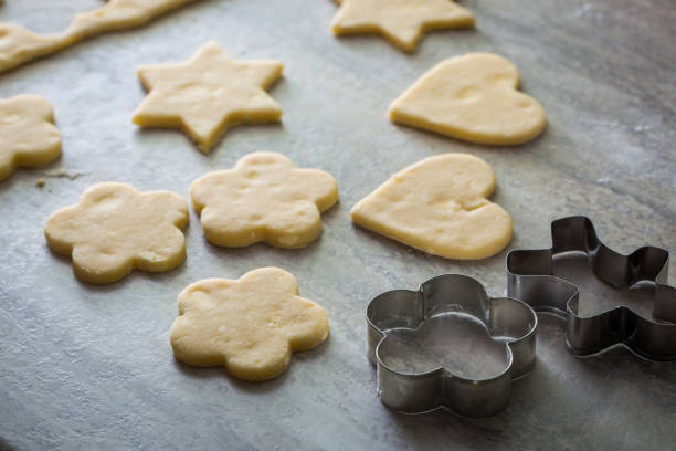 istock Made of fresh ingredients tasty milky biscuits 811830244