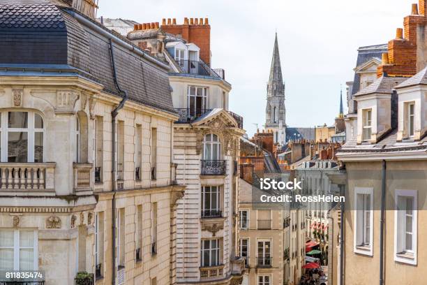 Nantes City In France Stock Photo - Download Image Now - Nantes, France, Real Estate Agent