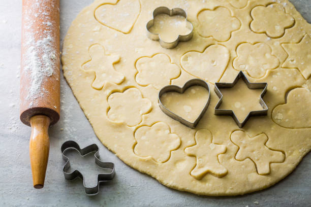 istock Preparation for baking the tasty butter cookies 811835512