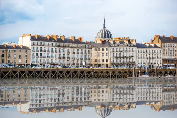 Photo of Nantes city in France
