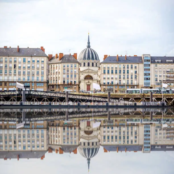 Photo of Nantes city in France