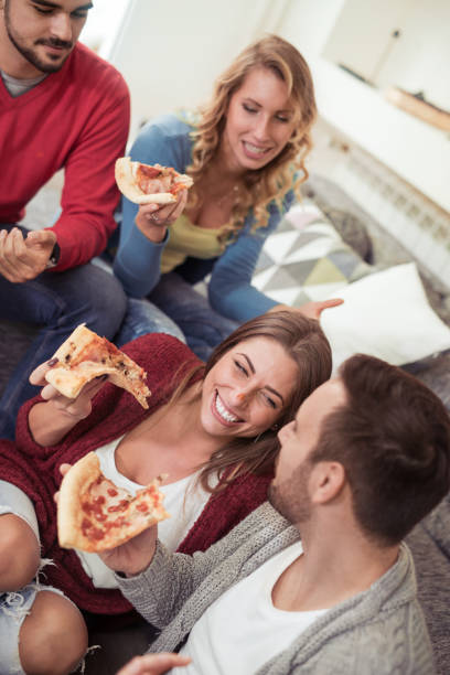 istock Friends having fun at home 811846412