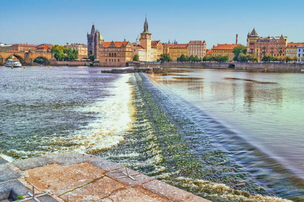 istock Spillway on Vltava River, Prague, Czech Republic 811867124