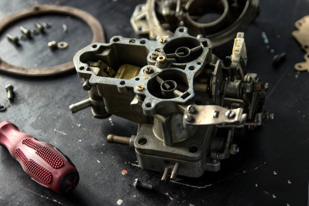 istock Repair process of machine parts with special tools 811875164