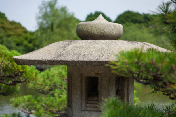 istock A lantern in the Japanese garden. 811883156