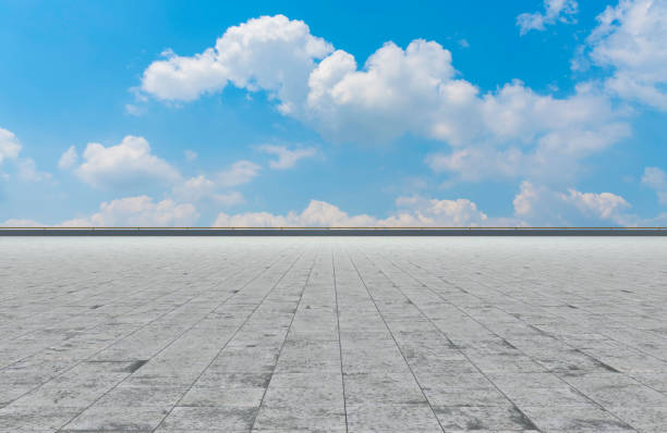 Roads, roads and blue sky