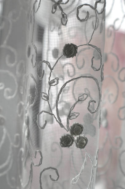 istock texture of the tulle 811958418